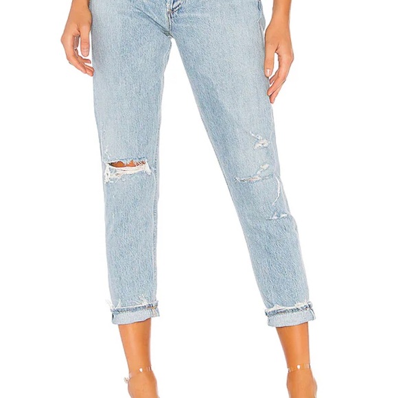 NWT AGOLDE Jamie High Rise Classic in color Shakedown, Size 25 - Picture 4 of 10